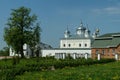 St. George monastery in the Russian town of Meshchovsk Kaluga region. Royalty Free Stock Photo